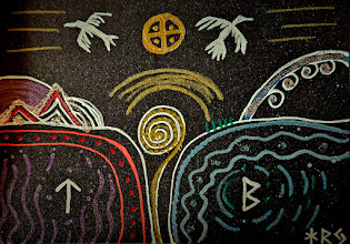 "Modsætninger mødes og livet opstår når universet puster."