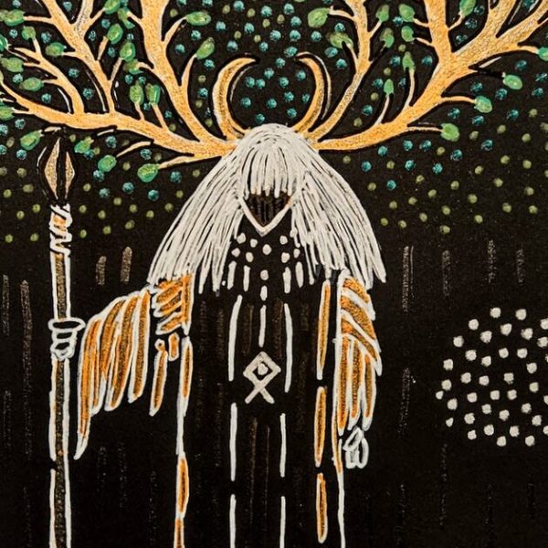 "Naturens Vølve og stavbærer."